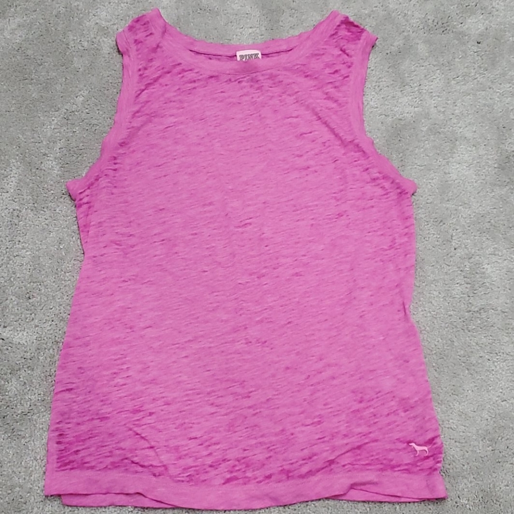 Victorias secret pink tank top